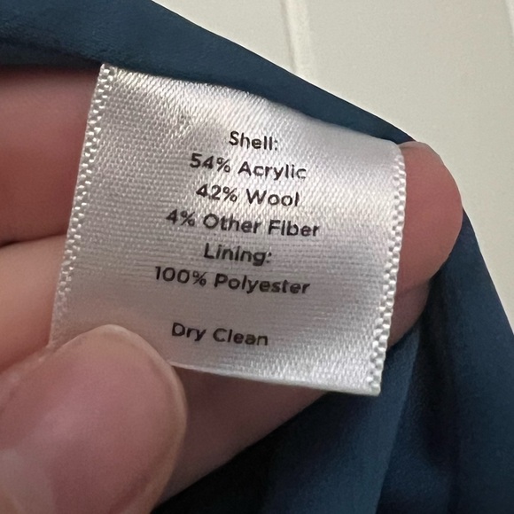 Talbot’s Blue Tweed Wool BlazerJacket - Picture 6 of 6
